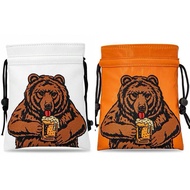 Golf Ball Bag Bear Beer Golf Ball Bag Golf Ball Pouch