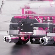 Double Exhaust Vent Pipe For 1/10 RC Crawler Car TRX4 RC4WD D90 D110 Axial Scx10 90046 CC01 JIMNY TF