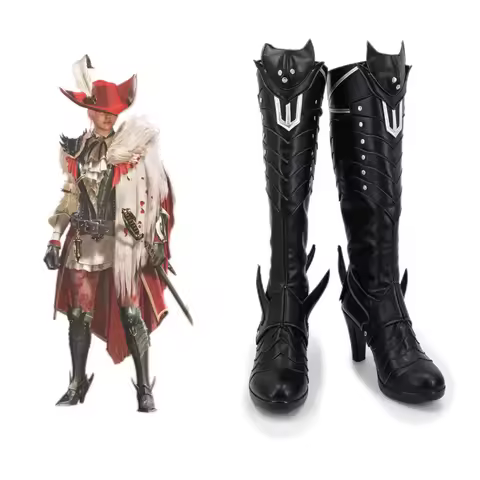 Lala Barina Cosplay Shoes Boots ‌Monster Hunter Costume Boots Halloween Party Accessories Props Boot