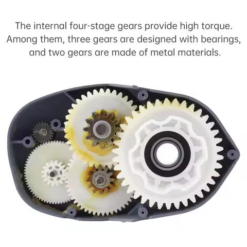 18V-24V RS775 18mm Hole Kids Ride On Toys Car Motor Gearbox Children Car Wheels Gearbox DC Motor for