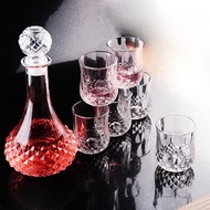Sealed Glass Wine Bottle Western Wine Bottle Red Wine Bottle Household Decanter Wine Cabinet Decorat