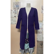 Japanese women's mongtogi purple long form ca1