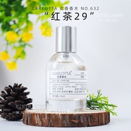 Elegant Wood Perfume for Women Long Lasting Fresh Lemon Fragrance Black Tea No.632 Parfum Spray Perf