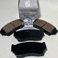 BRAKE PAD FRONT BRAKE PAD NISSAN GENISIS B13, SUNNY B13 Original