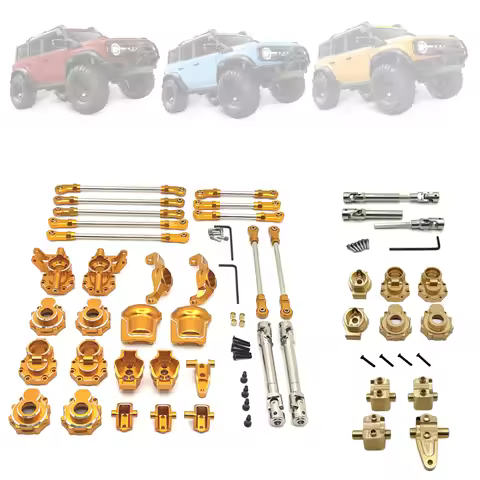 Upgrade Metal Accessories for HB 1/10 R1001 R1002 R1003 Modified Rc Drift Car Remote Control Cars Me