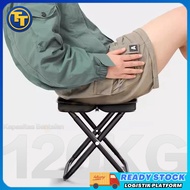 120Kg Portable Folding Chair Outdoor Multipurpose Portable Mini Fishing Folding Chair Easy to Carry