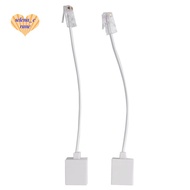 2 socket 8P4C / RJ45 male RJ11 6P4C to female M / F Adapter telephone Ethernet
