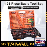 121 PCS Tools Socket Wrench Set Car Tools Set Torque Wrench Tool Box Set Wrench Tools Set