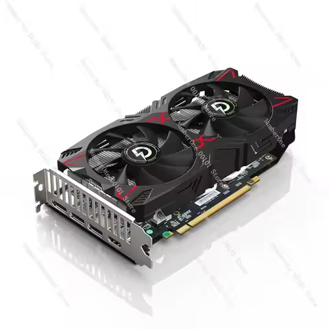 Graphics Card 8gb GDDR6 Video Dual Fan DP Gaming Desktop RX6600XT 5700xt 6650XT RX580 RX550 New GPU
