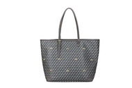 Faure Le Page French Royal FLP Fish Scale Pattern Shopping Tote Bag Urban Minimalist Style Neutral D