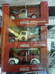 Coca-Cola 可口可樂 收藏版模型車 3架一套