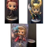 Hot Toys cosbaby Loki Thor Black Widow 洛基 雷神 黑寡婦