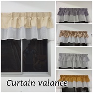 Curtain valance, anak langsir,kitchen valance curtain, langsir dapur, ,short curtain