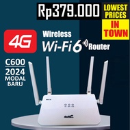 C600 New MODEL 2024 Wifi Sim Card Modem 4G HOME ROUTER