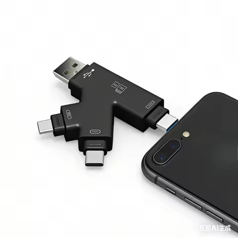 Multimemory 4 in 1 i Flash Drive USB For IPad Touch MAC PC Micro SD&TF Card Reader Adapter Laptop Ac