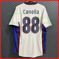 1998/99 Retro Barcelona Away Jersey Vintage Football Jerseys 98/99 AAA+