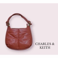 CHARLES & KEITH LUNA KNOTTED HOBO BAG