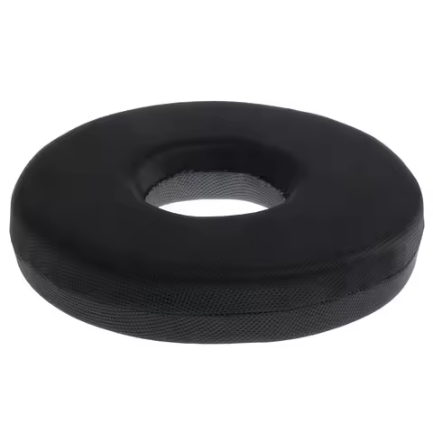 Memory Foam Donut Seat Sponge Cushion Orthopedic Coccyx Haemorrhoids Support Pillow Breathable Hole 