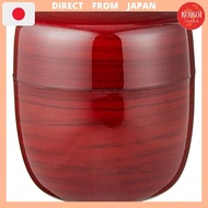 Tatsumiya Tea Caddy Keaki Wood Grain Keaki Wood Grain Size: about φ9 H9.5 04248