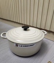 Le Creuset 26cm 圓形鑄鐵鍋