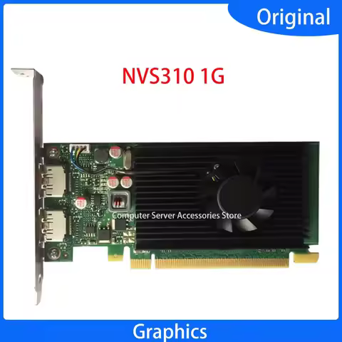 NVS310 1GB Graphics card PCI Express X16 for Compaq Elite 8000 8100 8200 8300 SFF Video Graphics Car