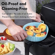 【hot】✱◙ Thicken Silicone Airfryer Mold Fryer Baking Oil-Proof Liner Basket Oven Pizza Mat