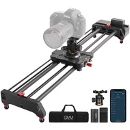 Camera Slider Motorised, 80 cm Video Slider with App Control, Photography Time Lapse Camera Slider D