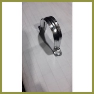 ◳ ✗ ⊙ Conduit clamp, metal clamp, pvc pipe clamp,.2" 60mm. 2hole galvanize iron.  buy 10pcs. for 14