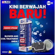 8LINE COIL TREATMENT ORIGINAL AIRCOND COIL CLEANER AND TREATMENT CAR PENCUCI COIL
