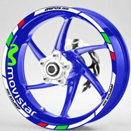 Movistar rim Sticker for R15, R25, vixion, byson, mt25, aerox, nmax,