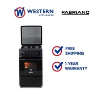 Fabriano F5S40G2BL 50cm Gas Range