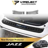 Honda Jazz Fit GK GK5 T5A 3rd Rear Bumper Protector In 2014 - 2025 Jazz GK V Project Car Accessories