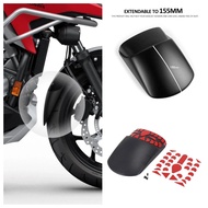 For Honda NC750X NC 750 X NC 750X NC750 X 2021 Motorcycle Front Fender Extender ABS Mudguard Extensi