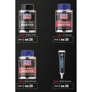 LIQUI MOLY MOTORCYCLE SHOOTER ENGINE FLUSH,FUEL CLEANER,ENGINE PROFOMANCE,OIL ADDITIVE