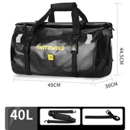 ใหม่ Waterproof Bag 40L/66L กระเป๋ากันน้ํามอเตอร์ไซค์ กระเป๋ากันน้ำ มัดท้ายสำหรับรถมอเตอร์ไซด์ กระเป