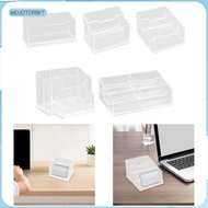 [mojotorw7] Acrylic Name Card Holder Desk Card Holder Storage Rack for Living Rooms,