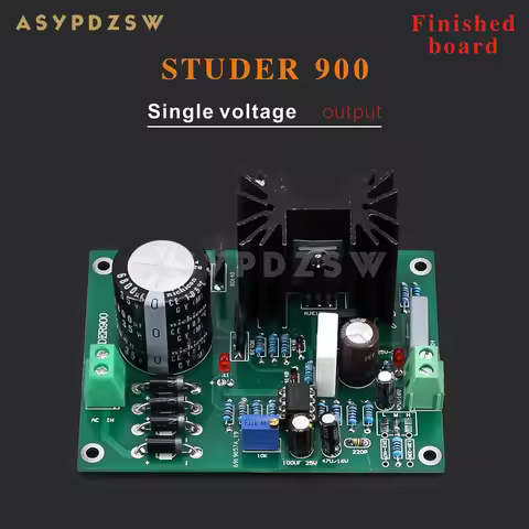 Base on STUDER 900 circuit Power supply DIY Kit/Finished board For preamplifier/DAC 5--24V