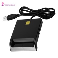 [Menolana] Standard USB EMV ID CAC Smart Chip Card Reader Writer Cloner Connector