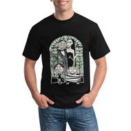 Addams Family Halloween Gomez Morticia Fashionable Custom Round Neck Tee Perfect For Casual Outings