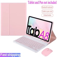 ✿Galaxy Tab A8 Case Keyboard For Samsung Galaxy Tab A8 10.5 2021 SM-X200 SM-X205 Wireless Bluetooth Keyboard mouse Cover