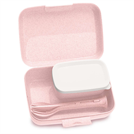Koziol 午餐盒連餐具, 粉紅色 3272669