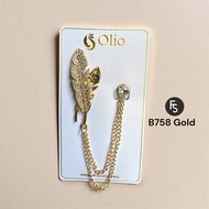 Luxury Chain Pin Brooch B712