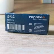Original Battery 621 364 SR621SW Renata Battery Swiss Japan Watch Price 10pcs Batteries