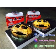 BREMBO GT6 Original Recond 6pot Caliper +OEM NEW Brake Disc Rotor 355mm380mm405mm Package Fit for 18