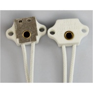 2 unit pemegang lampu halogen BW 990 khas G4 / GZ4 / GY4 pemegang lampu celah mikroskop asli