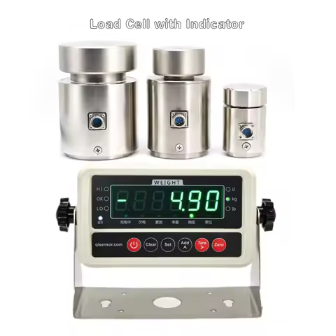 Digital Force Gauge with Load Cell Sensor,Test Force Weight Pressure Push Pull Gauge Dynamometer,Ran