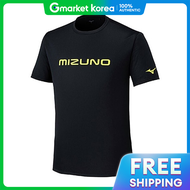 Mizuno | เสื้อยืดคอกลม Mizuno รุ่น 82JAB11009 สีดำ/เหลือง