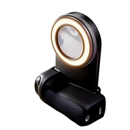 []- Smartphone Camera Shutter Grip Bluetooth Selfie Handle Camera Photo Stabilizer with LED Fill Lig