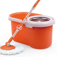 H-J Topology David Mop Bucket Rotating Mop Dual Drive Mop Household Lazy Wooden Floor Hand Washing Free Mop Rotating Mop