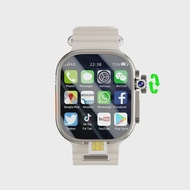 DW99 S10 Ultra Max Smartwatch 4GระบบAndroid 10.0 256GB RomเกมAppดาวน์โหลดเข็มทิศNFC 2.26 Amoled GPS
